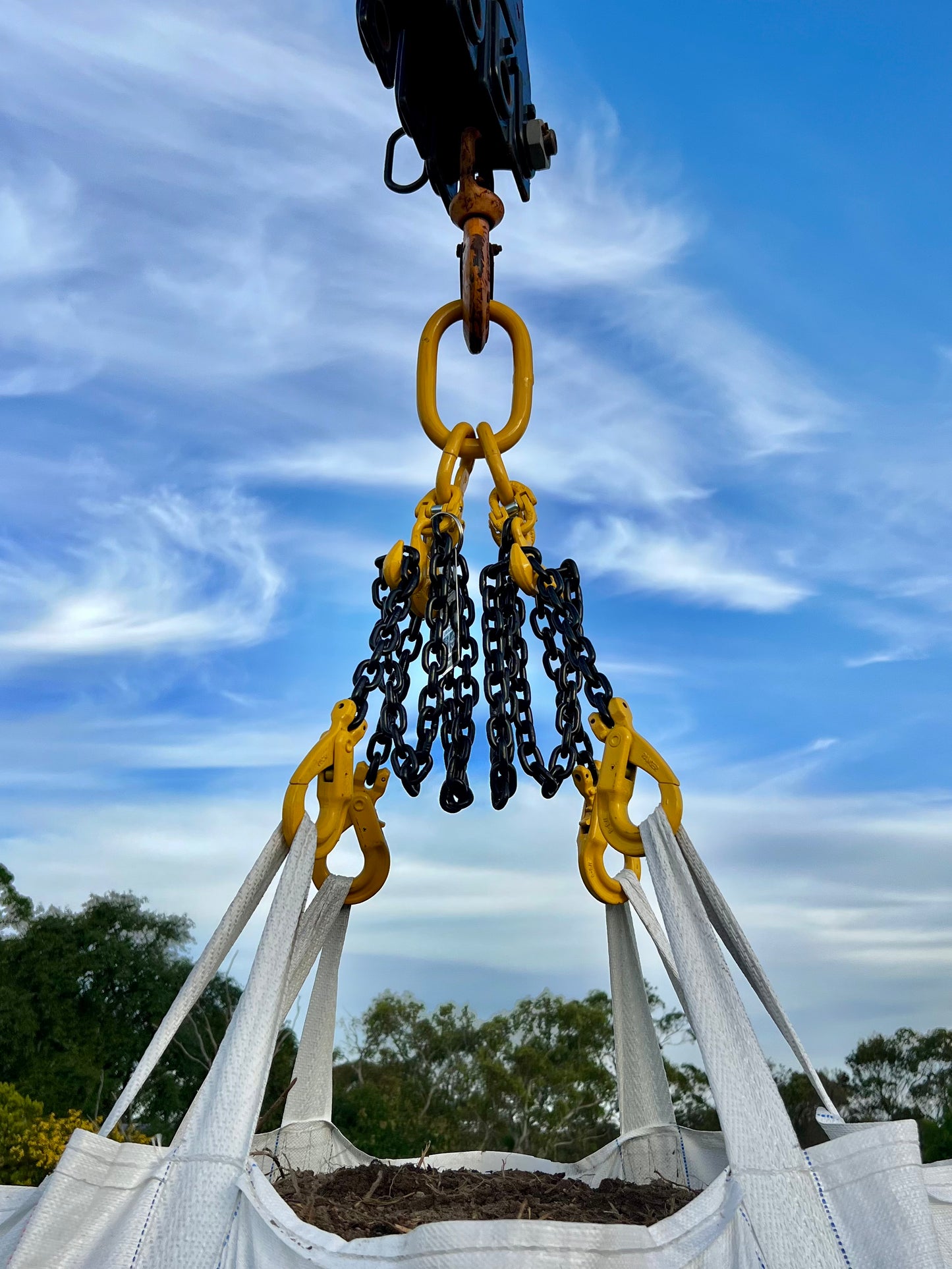 1200mm EL 4 Leg (8mm) Adjustable Chain Sling